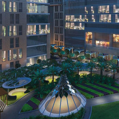 Landscaped Central Courtyard image